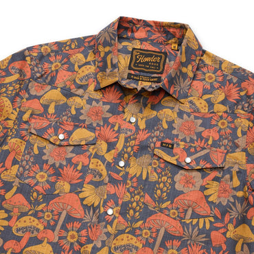 H Bar B Snapshirt- Fungi Forage Nightfall