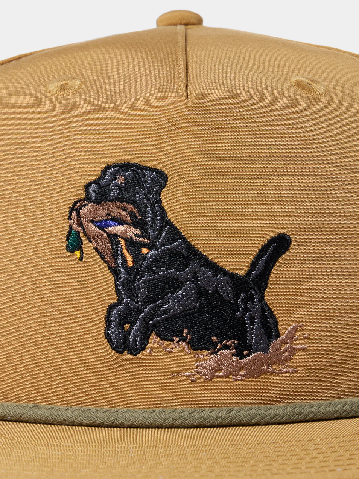 Black Lab Hat - Wheat