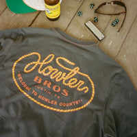 Howler Lasso T-Shirt- Antique Black