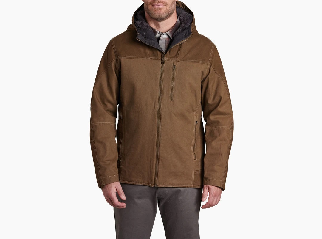 The Law Fleece Lined Jacket- Dark Khaki