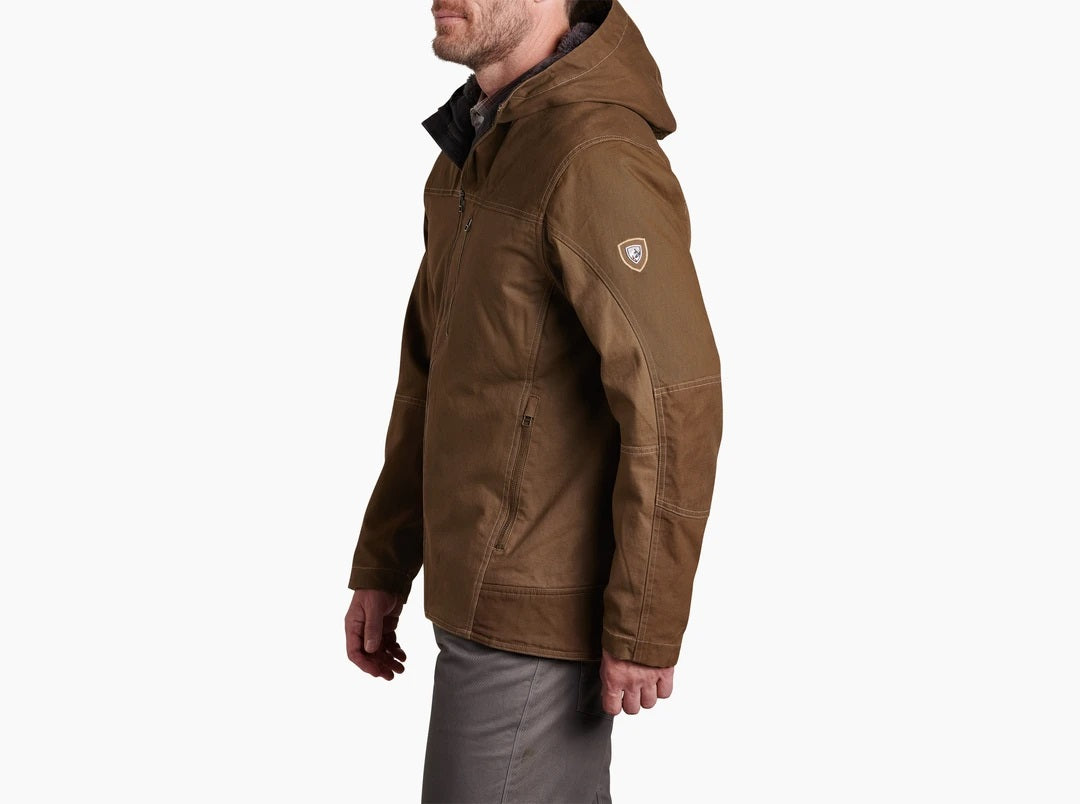 The Law Fleece Lined Jacket- Dark Khaki