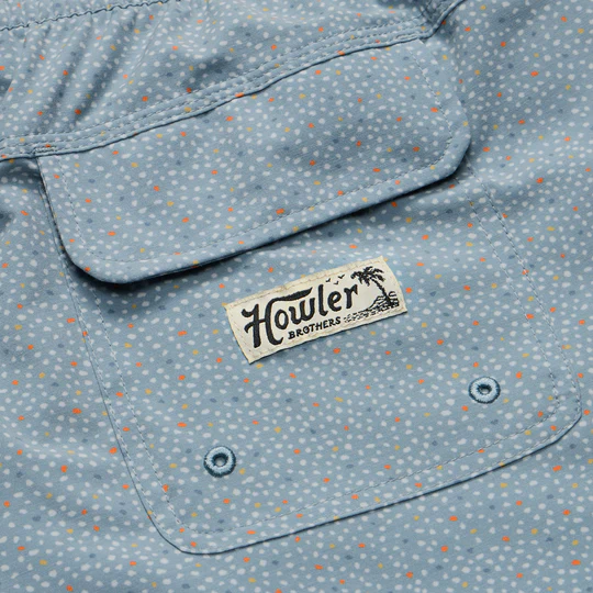 Deep Set Boardshorts- Lotsa Dots/Pool Blue