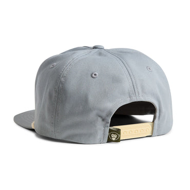 Lone Gull Snapback Hat- Stone Blue