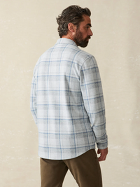 Legend Sweater Shirt- Maine Sky Plaid