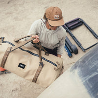 HB Manufacturing Co. Snapback Hat: Brown Oxford