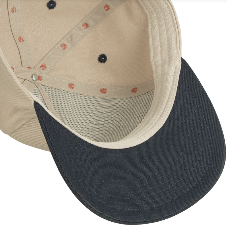 El Mestizo Hat- White/Navy