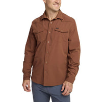 Emerger Tech Long Sleeve Shirt- Mink Brown