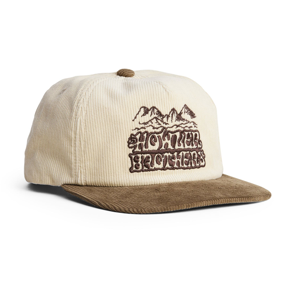 Unstructured Misty Mountain Snapback- Tan Corduroy