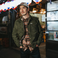 Moab Flannel Shirt- Brown/Black