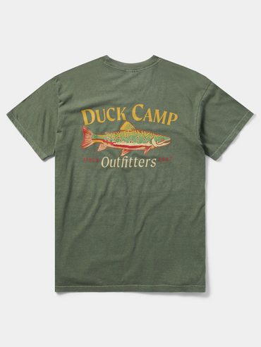 Duck Camp Outfitter Graphic T-Shirt - Moss