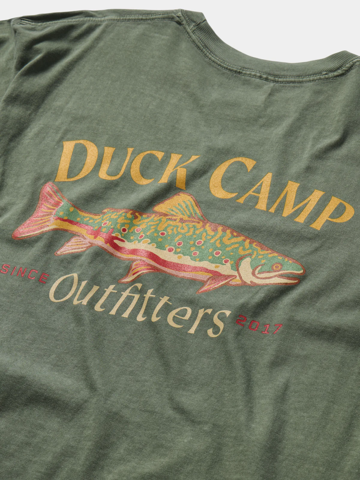 Duck Camp Outfitter Graphic T-Shirt - Moss