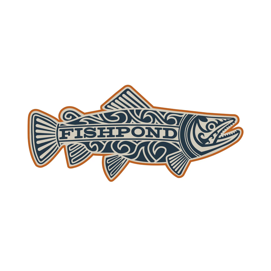 Maori Trout Sticker