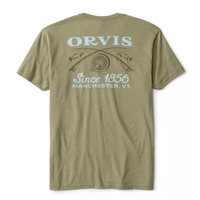 Crossed Rods T-Shirt- Olive