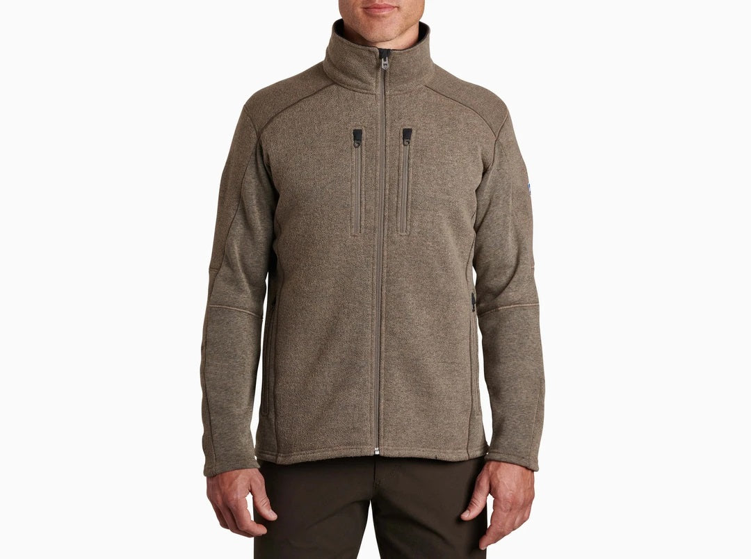 Interceptr Full Zip- Oatmeal