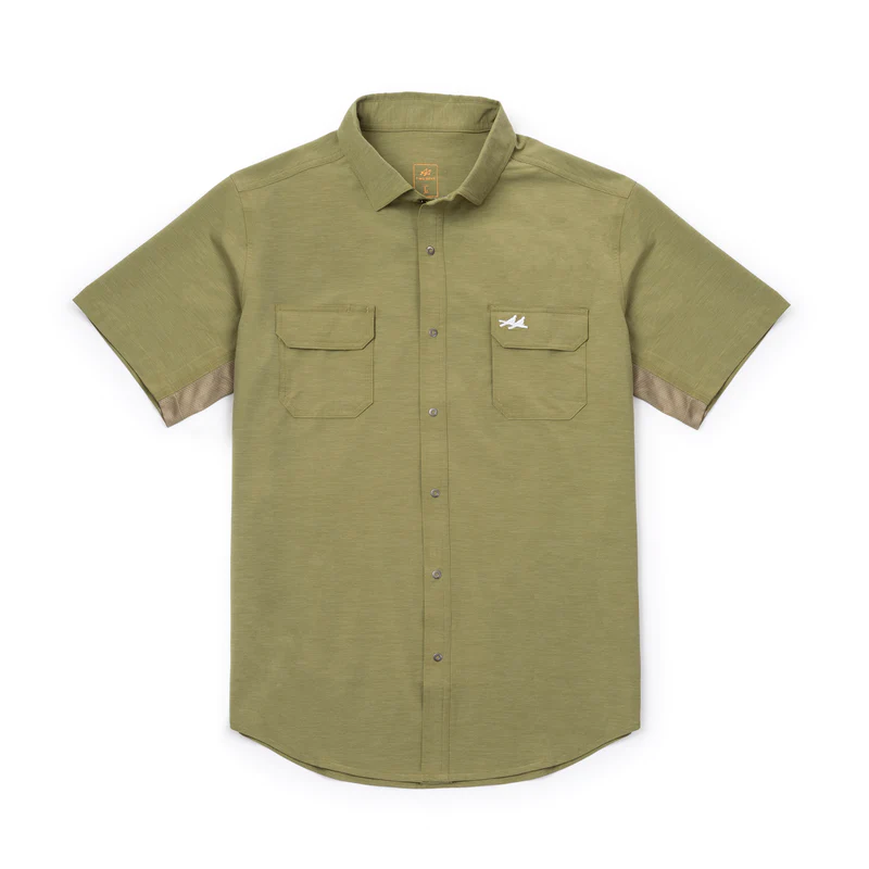 Rio Short Sleeve Shirt- Olive