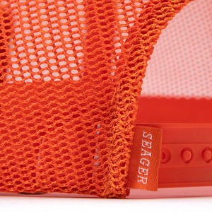 Uncle Bill All Mesh Hat- Orange