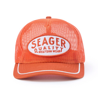 Old Town All Mesh Snapback- Orange