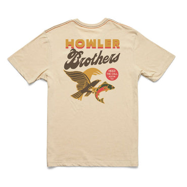 Osprey Prey Pocket T-Shirt- Sand Heather