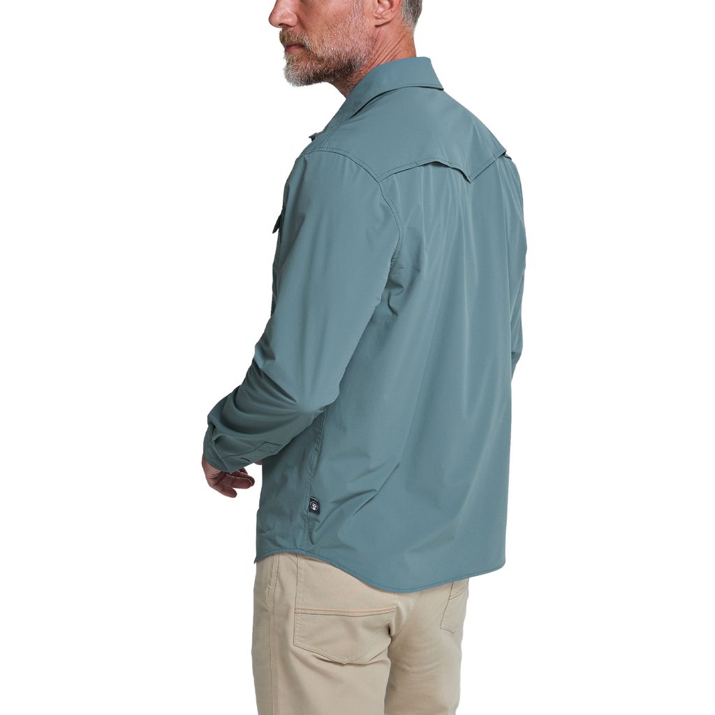 Emerger Tech Long Sleeve Shirt- Stormy Sea