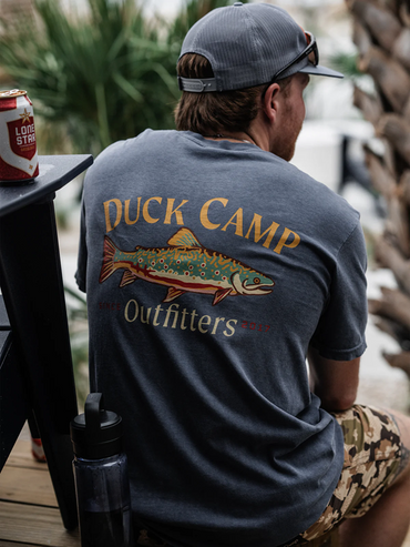 Duck Camp Outfitter Graphic Tee - Dark Denim