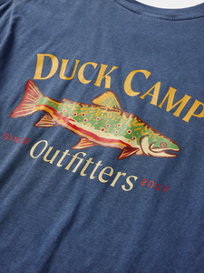 Duck Camp Outfitter Graphic Tee - Dark Denim