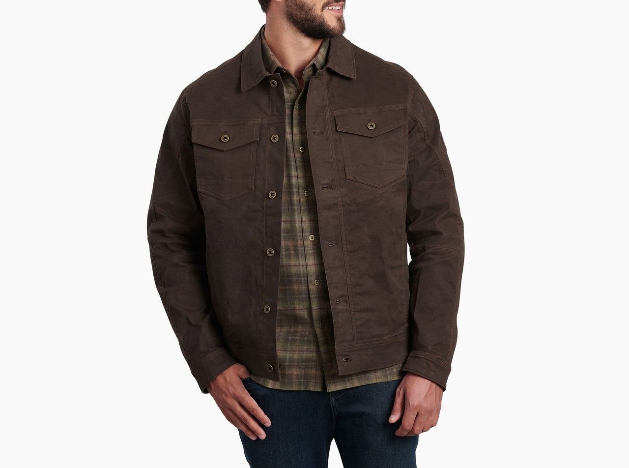 Outlaw Waxed Jacket- Turkish Coffee