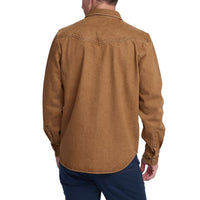 Dust Up Denim Snapshirt- Owens Oaker Wash