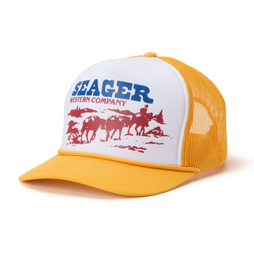 Pack Mule Snapback- Yellow/Cream