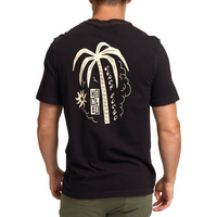 Super Bueno Palm Cotton T-Shirt-Black