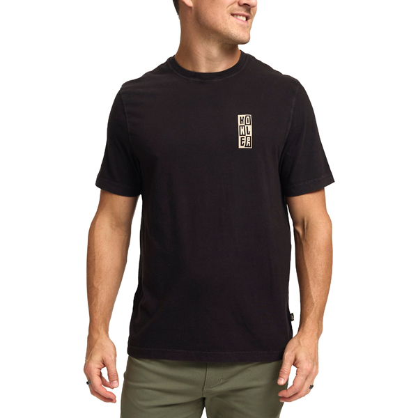 Super Bueno Palm Cotton T-Shirt-Black