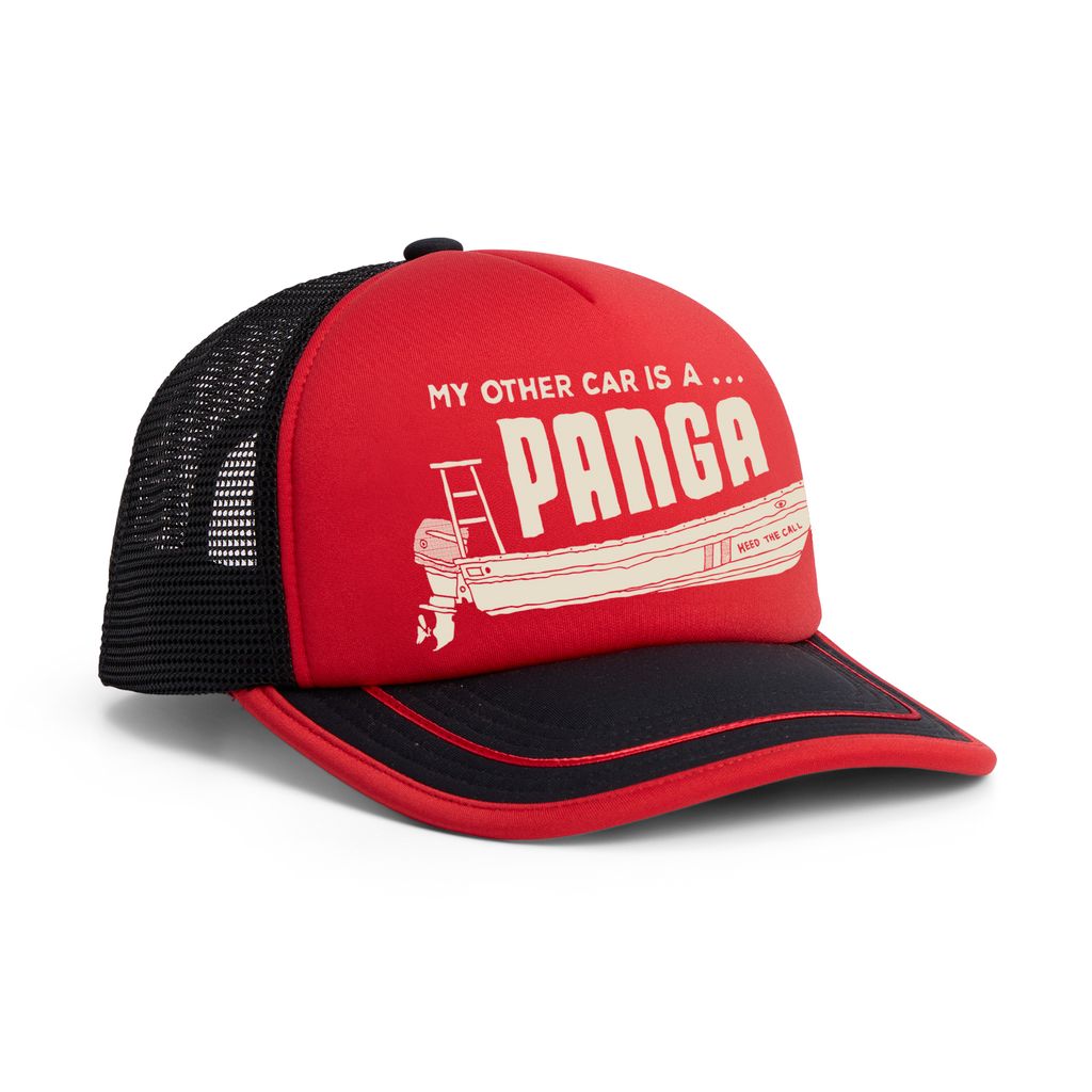 Panga Foam Dome Snapback- Black/Red