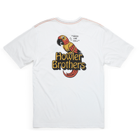 Chatty Bird Cotton T-Shirt- Vintage White