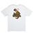 Chatty Bird Cotton T-Shirt- Vintage White