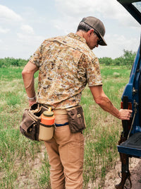 Canvas Shell & Game Bag Set - Pin Oak/Wheat
