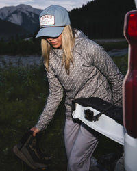 Women's Strata 200 Baselayer Hoody - Hopper Stripple