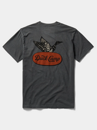 Duck Scripture T-Shirt- Pepper