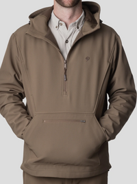 Contact Softshell Hoodie- Pin Oak