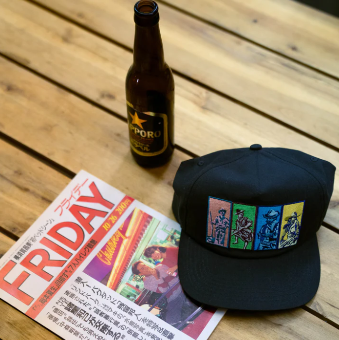 Pop Art Hat- Black