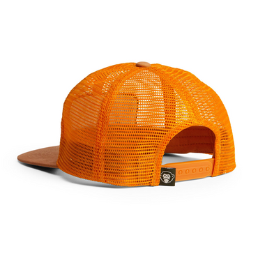 Pelican Badge Snapback Hat- Pumpkin