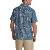 Shores Club Shirt- Palmetto Prophecy Storm Blue