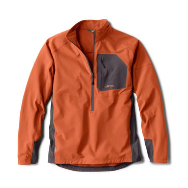 Pro LT Softshell Pullover- Rust