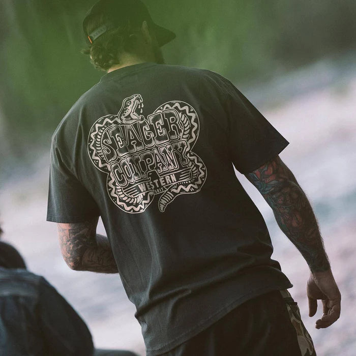 Rattler T-Shirt- Vintage Black