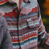 Boquillas Long Sleeve Shirt- Sonora/Red