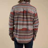Boquillas Long Sleeve Shirt- Sonora/Red