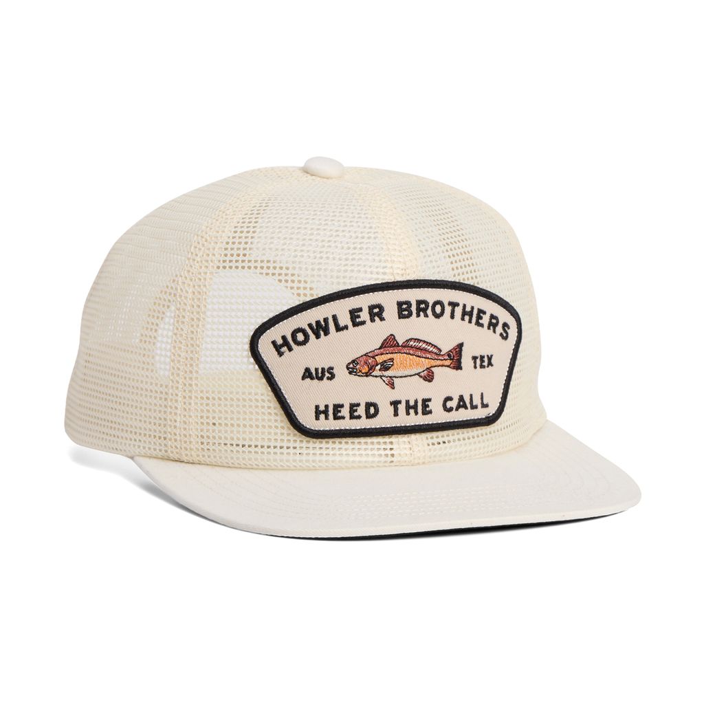 Redfish Feedstore Hat- Off White