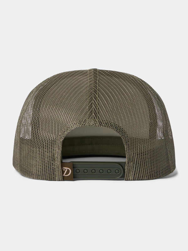 Mallard Retro Trucker Hat - Forest Green