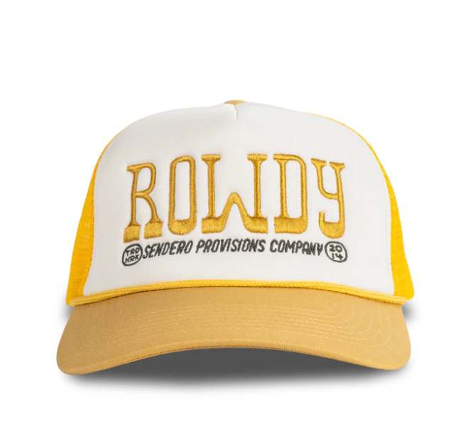 Rowdy Hat- White