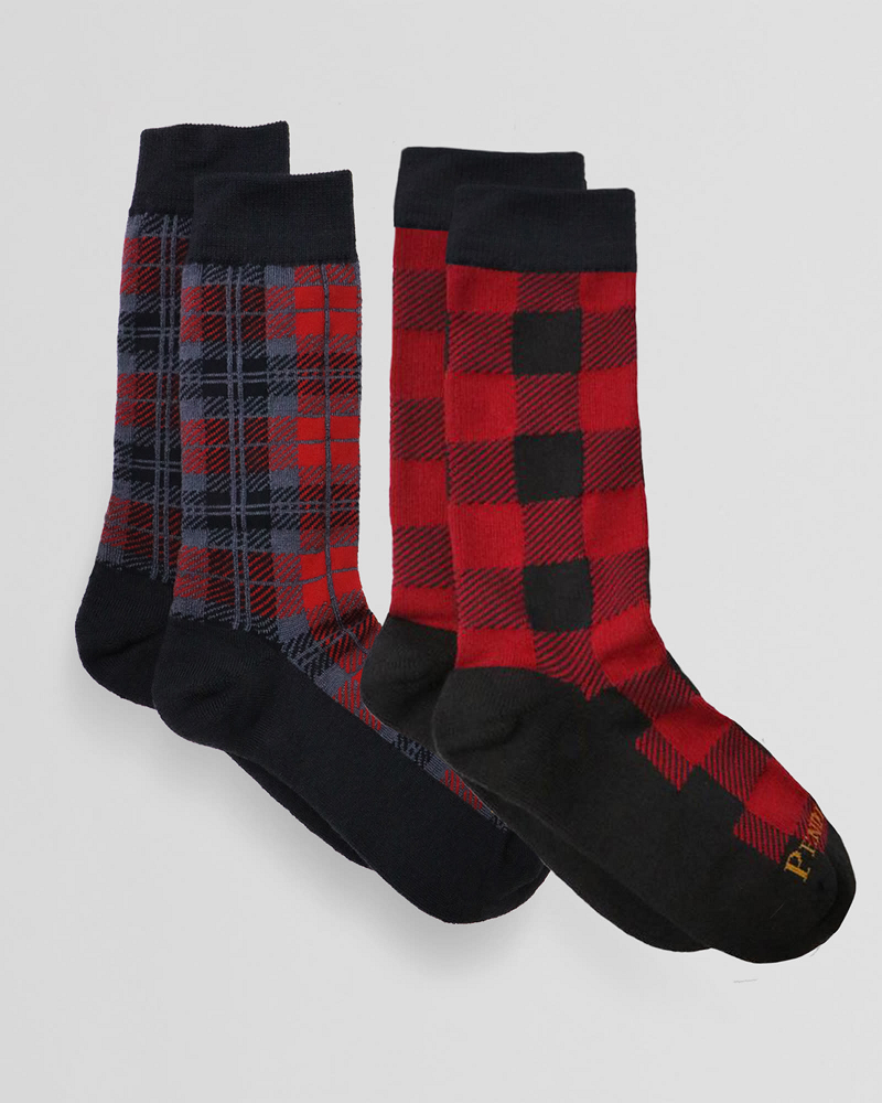 Rob Roy/Blackwatch Plaid Socks- 2 Pk