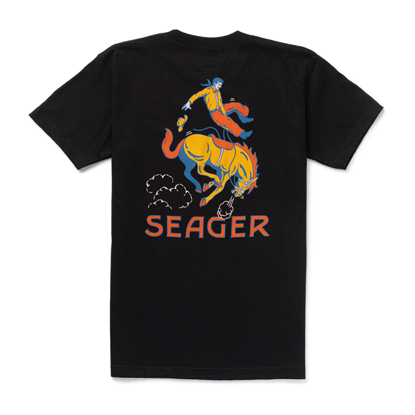 Seager Rodeo T-Shirt- Black