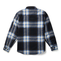 Roosevelt Quilt Lined Workshirt- Indigo Plaid